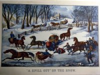 "A Spill Out" on the Snow