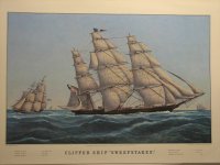Clipper Ship "Sweepstakes"