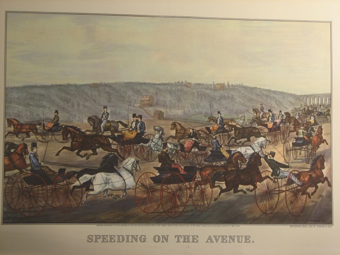 Speeding on the Avenue